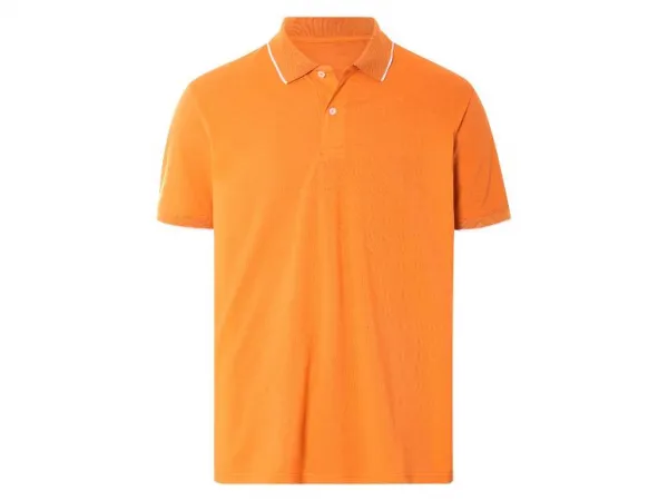 esmara Men Pánske polotričko (oranžová, L (52/54))