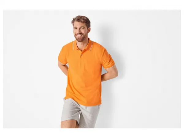esmara Men Pánske polotričko (oranžová, L (52/54))
