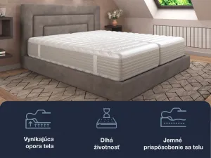 Hn8 Schlafsysteme 7-zónový matrac z pamäťovej peny XXL Gelstar KS