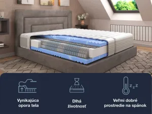 Hn8 Schlafsysteme 7-zónový taštičkový matrac XXL Gelstar T-1000