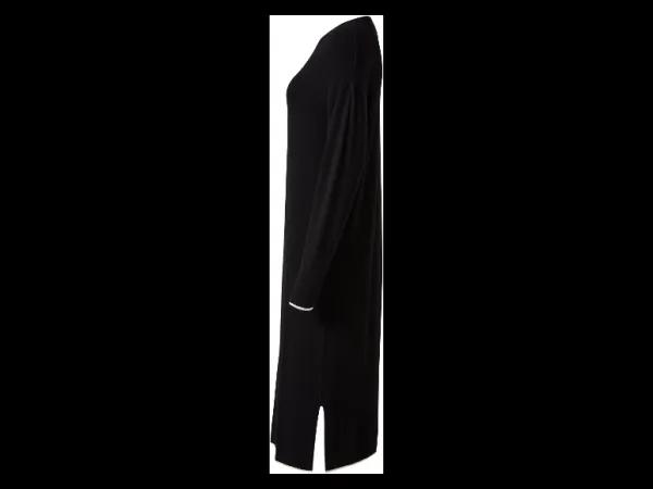 esmara® Dámske pletené šaty (čierna, S (36/38))