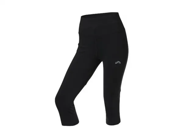 Crivit Dámske funkčné capri legíny (čierna, S (36/38))