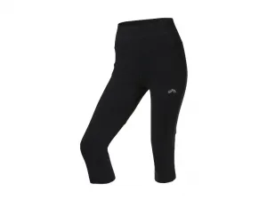 Crivit Dámske funkčné capri legíny (čierna, S (36/38))