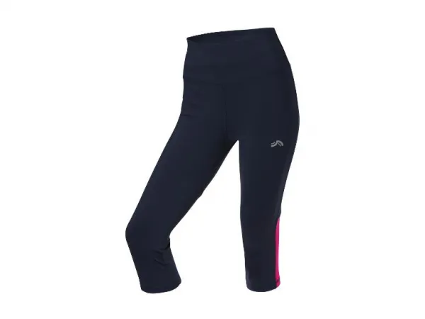 Crivit Dámske funkčné capri legíny (námornícka modrá, S (36/38))