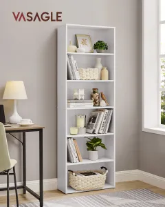 SONGMICS Knižnica Vasagle Viera 60 cm biela