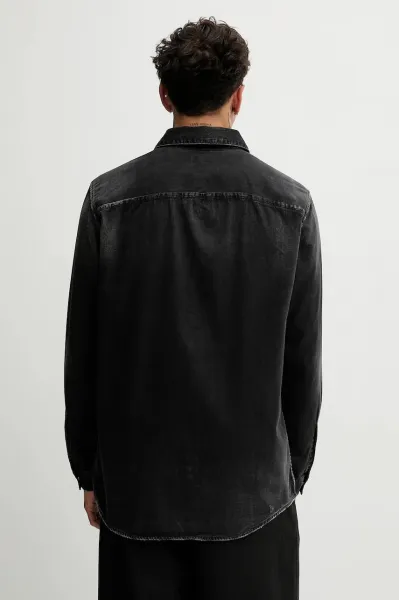 Košeľa Diesel D-Simply Shirt Black