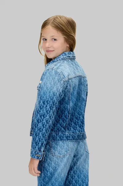 Detská rifľová bunda Calvin Klein Jeans