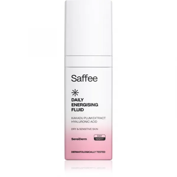 Saffee SensiDerm Daily Energising Fluid energizujúci fluid pre suchú až citlivú pleť 30 ml