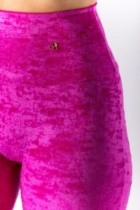 GoldBee Zamatové Legíny Sťahujúce Pas Neon Pink Barva: Neon Pink, Velikost: M