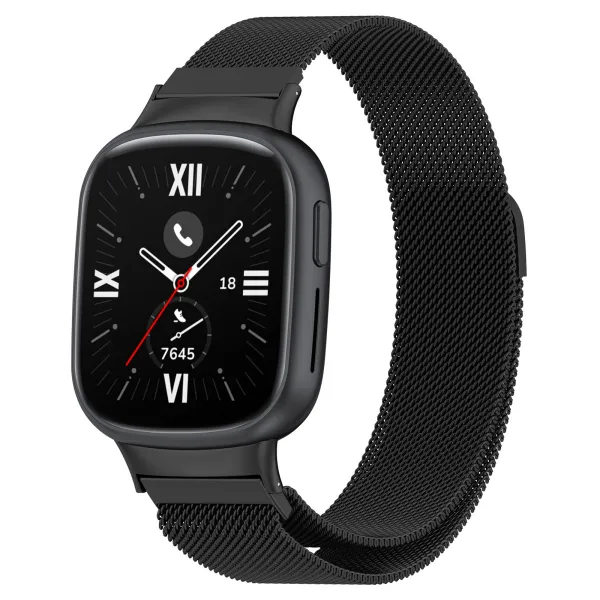 BStrap Milanese remienok na Honor Watch 4, black