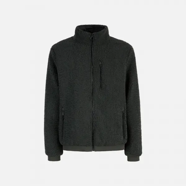 Black Men's Geox Sweater Jacket - Men's