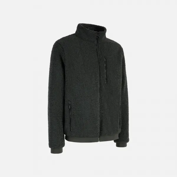 Black Men's Geox Sweater Jacket - Men's