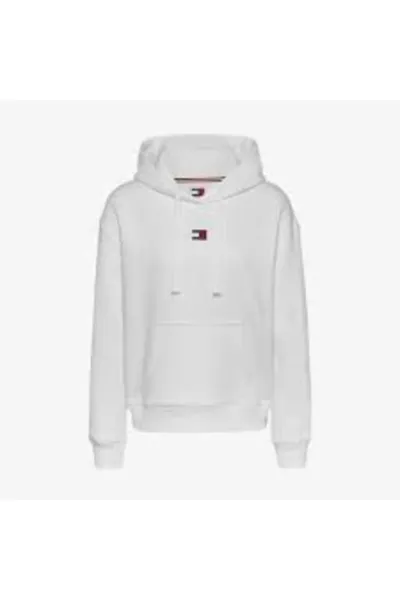 Tommy Hilfiger TOMMY JEANS WOMEN'S BOXY FIT BADGE SWEATSHIRT