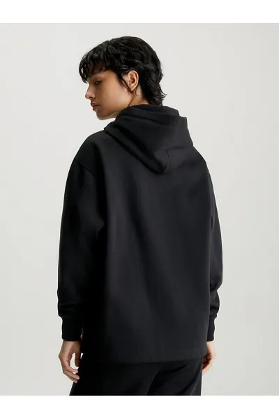 Calvin Klein Logo Drawcord Hoodie
