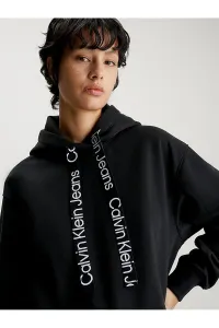 Calvin Klein Logo Drawcord Hoodie