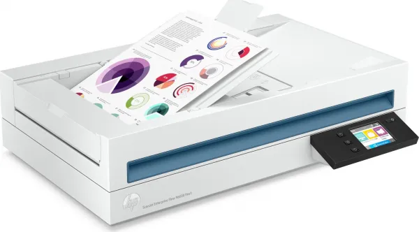 HP Inc. HP ScanJet Ent Flow N6600 fnw1 Plochý skener (A4,1200x1200,USB 3.0, WiFi, Ethernet, ADF)