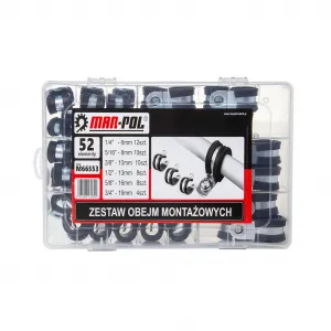 Marpol M66553 – sada montážnych objímok (52 ks)