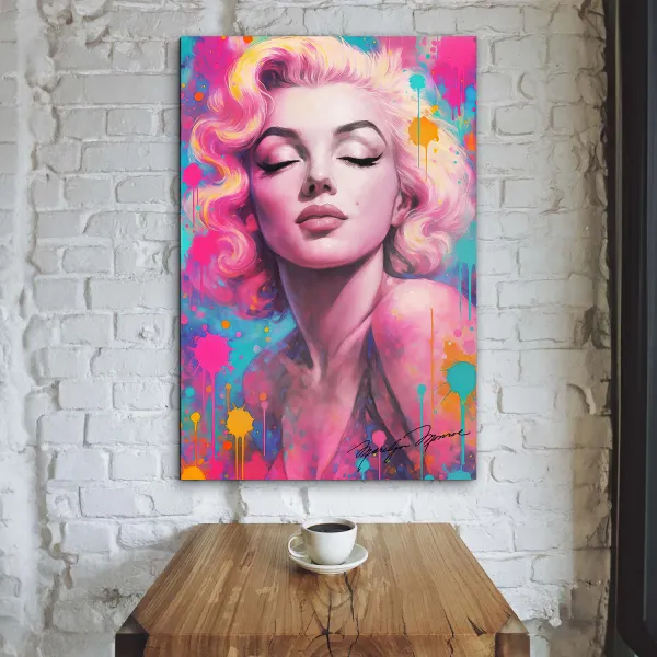 Pop art obraz do obývačky - Marilyn Monroe