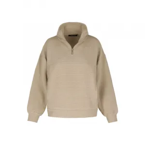 Dámska mikina VOLCANO B-MOXI-102-BEIGE