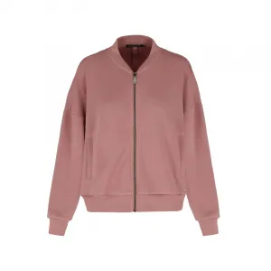 Dámska mikina so zipsom VOLCANO B-CHERRY-401-PINK