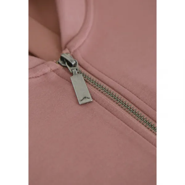 Dámska mikina so zipsom VOLCANO B-CHERRY-401-PINK