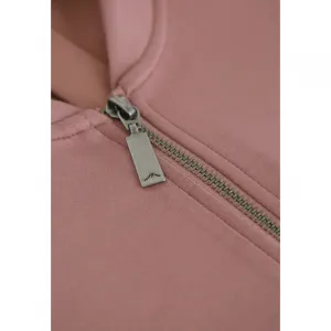 Dámska mikina so zipsom VOLCANO B-CHERRY-401-PINK