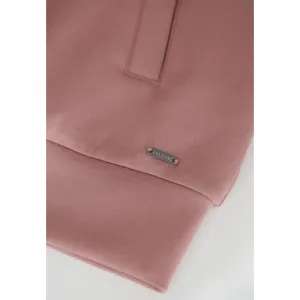 Dámska mikina so zipsom VOLCANO B-CHERRY-401-PINK