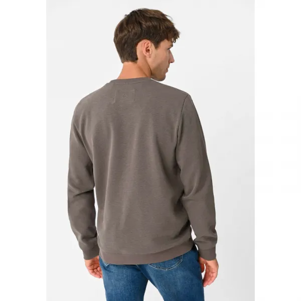Pánska mikina VOLCANO B-LORENC-102M-BEIGE MEL