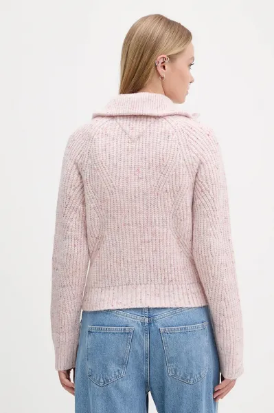 Sveter s prímesou vlny Tommy Jeans