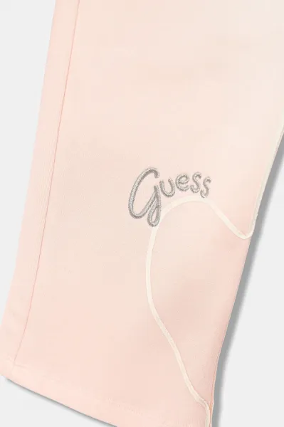 Detské bavlnené tepláky Guess