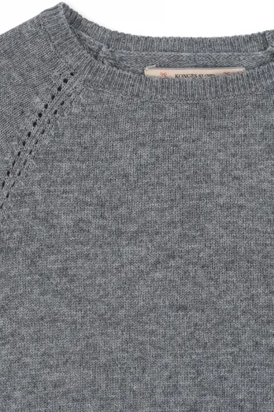 Sveter s prímesou kašmíru Konges Sløjd CATHY KNIT SWEATER