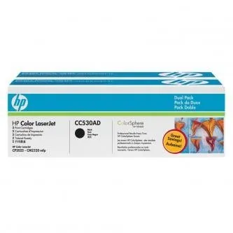 HP 304A CC530A černá (black) originální toner