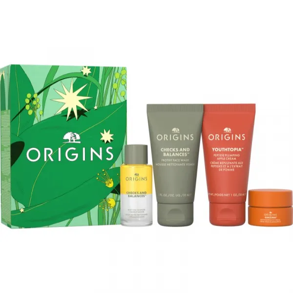 Origins Cleanse & Glow Essentials darčeková sada