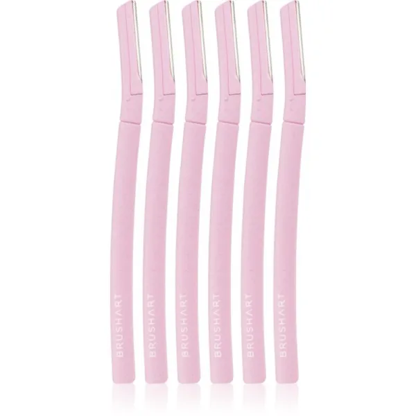 BrushArt Accessories Face & Brow razors britva na obočie 6 ks
