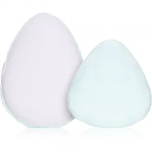 BrushArt Accessories 2-in-1 Powder and make-up puff set labutienka 2 ks