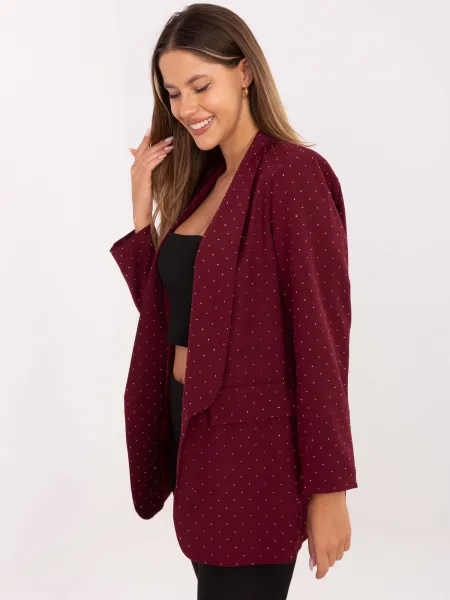 Blazer-IT-MA-18657.88-burgundy