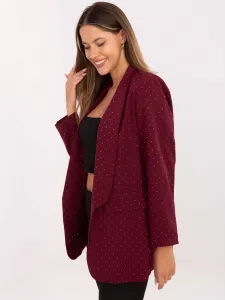 Blazer-IT-MA-18657.88-burgundy