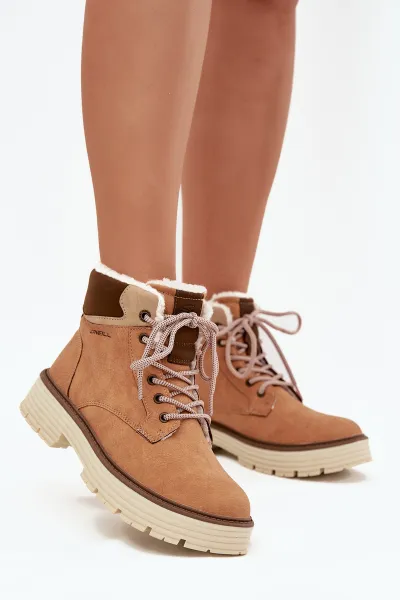 Izolované dámske traperky O'NEILL BENICIA WOMEN HIGH Camel