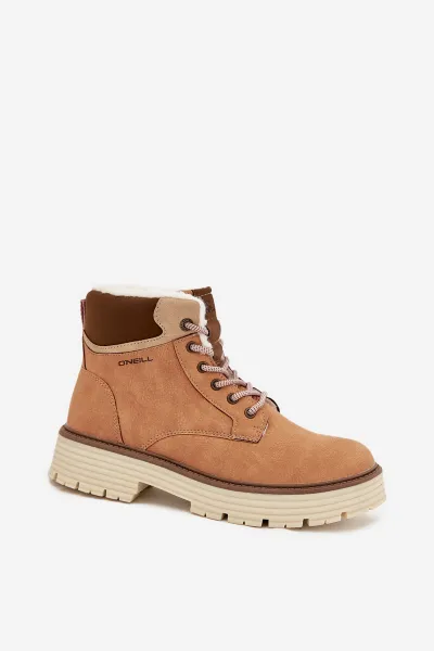 Izolované dámske traperky O'NEILL BENICIA WOMEN HIGH Camel