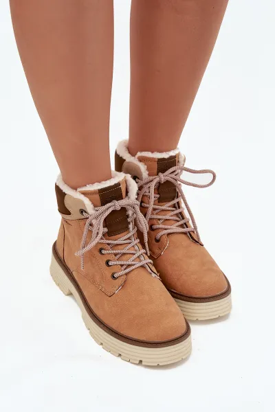 Izolované dámske traperky O'NEILL BENICIA WOMEN HIGH Camel