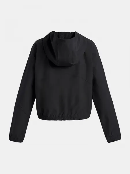 Under Armour UA Rival Woven HD Jacket-BLK Girls' Jacket - Girls
