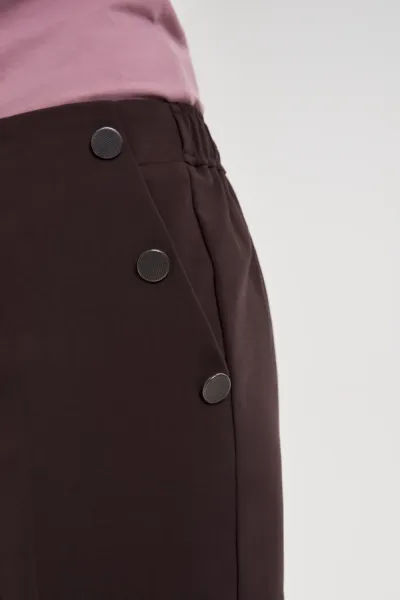 Marisse WOMEN'S PANTS Z-SP-4802 BROWN
