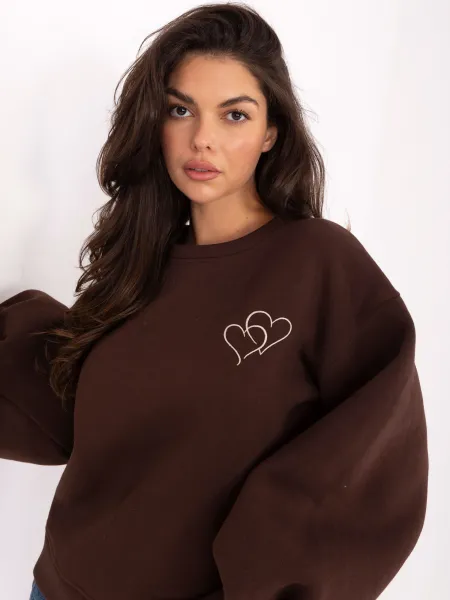 Sweatshirt-IT-BL-H2349.65-dark brown