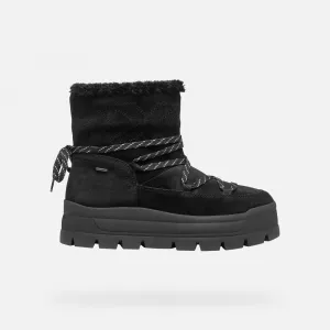 Geox Spherica EC7.1 A Black Women's Ankle Boots - Ladies