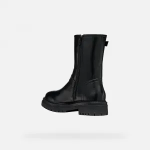 Black women's ankle boots Geox Iridea - Women's
