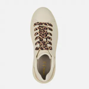White Women's Geox Spherica Ecub-2 Sneakers - Women's