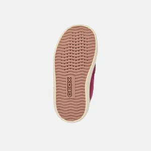 Purple Girls Shoes for First Steps Geox Gisli Girl - Girls