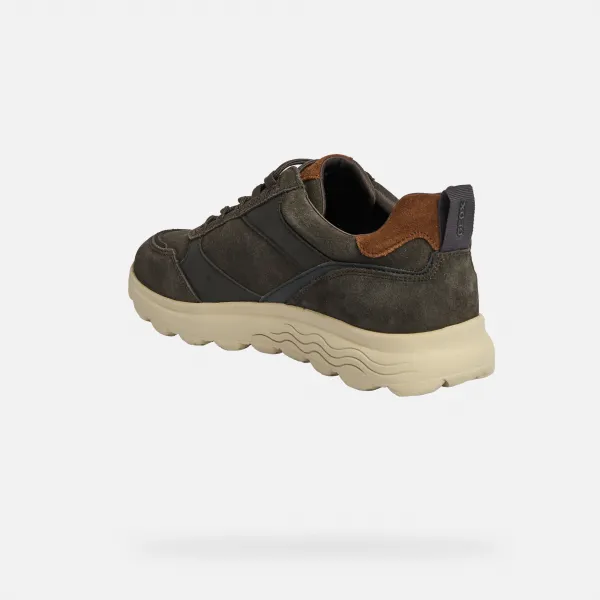 Grey men's sneakers Geox Spherica - Men's