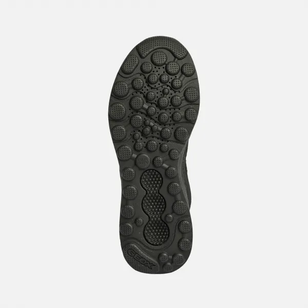 Geox Spherica Actif X1 Men's Black Ankle Boots - Mens