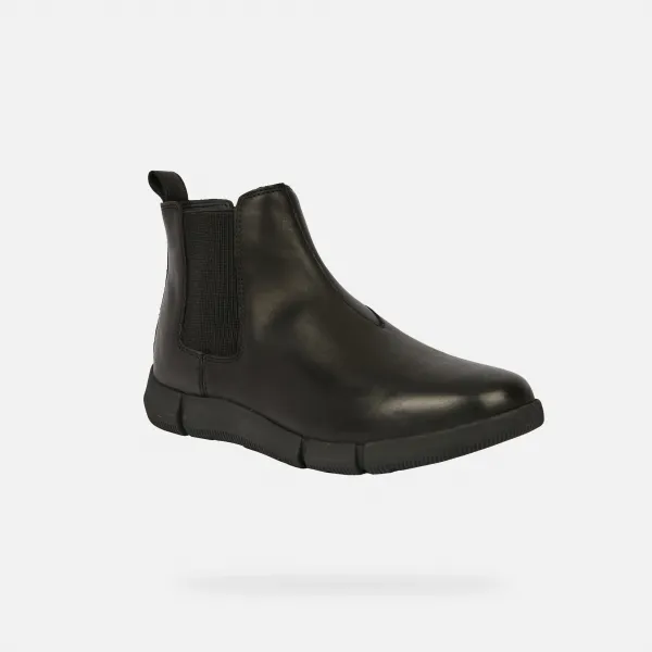 Men's Ankle Boots Black Geox Adacter M - Mens